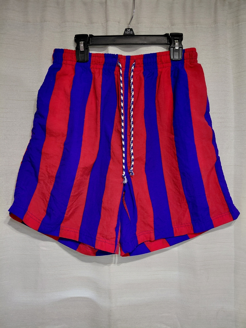 Vintage 80s Castaways Striped Shorts Nautical Clowncore